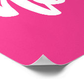 Poster Je ne suis pas parfait, mais mes ongles sont (Coin)