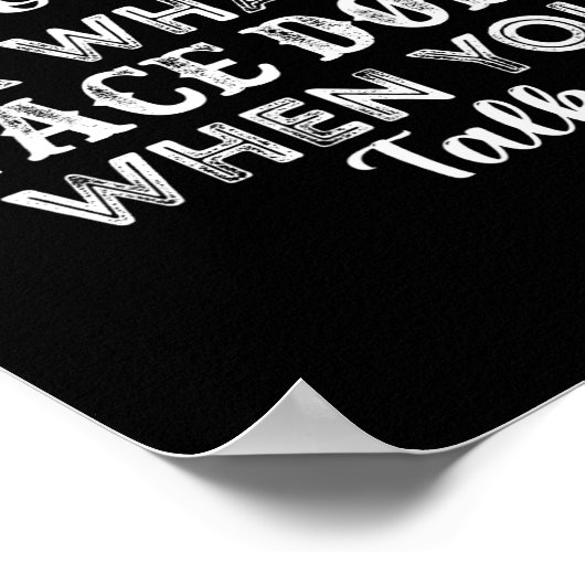 Poster Je ne suis pas responsable de ce que fait mon visa (Coin)