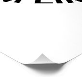 POSTER JE NE SUIS PAS RIEN, JE SUIS LIMITÉE ÉDITION (Coin)