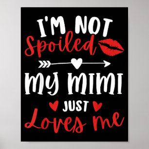 Poster Je ne suis pas silé Ma Mimi m'aime Réunion de fami