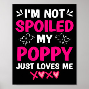Poster Je ne suis pas soûlé Mon pavot m'aime, les filles,