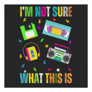 Poster Je Ne Suis Pas Sûr De Ce Qu'Il S'Agit D'Hommes Fem