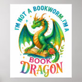 Poster Je ne suis pas un ver de livre... (Devant)