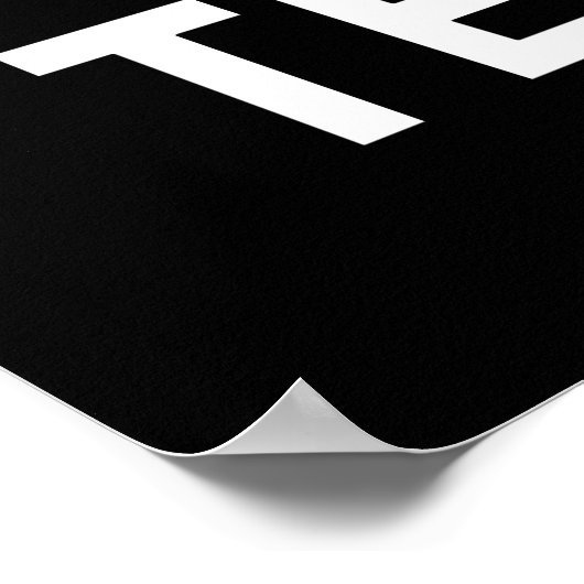 Poster Je ne suis pas vieille, je suis une adolescente Re (Coin)