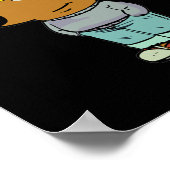 Poster Je Ne Suis Qu'Un Gars Chill - Un Gars Chill Drôle  (Coin)