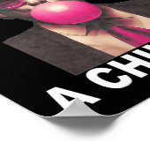 Poster Je Ne Suis Qu'Un Gâteau De Gomme Trump Bubble Gum (Coin)