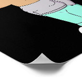 Poster Je ne suis qu'une fille de frissons mème drôle Chi (Coin)