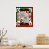 Poster Je Ne T'Ai Jamais Laissé, Couverture Cardinale De (Cuisine)