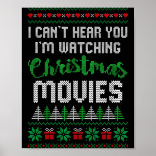 Poster Je ne t'entends pas, je suis en train de regarder