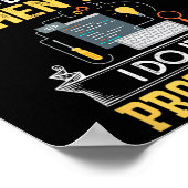 Poster Je ne teste pas toujours mon code - seulement dans (Coin)