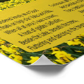 POSTER JE NE VOULAIS QUE COMME UN NUAGE (Coin)