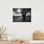 Poster Je n'espère rien de citations motivantes (Cuisine)