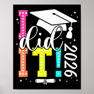 Poster Je Obtention Diplôme Promotion Terminale