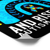 Poster Je Parle À Ma Façon De Soutien Sensibilisation sur (Coin)