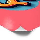 Poster Je Parle Citations De Film Fluent Retro Pop Art (Coin)