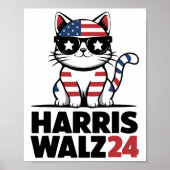 Poster Je Parle Kamala Harris Président Comma La Ameri (Devant)