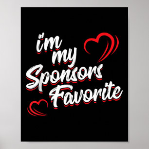 Poster Je Parrains Favoris Drôle Citation Dit