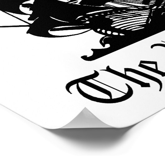 Poster Je pars mon bateau dans la baie Pirate (Coin)