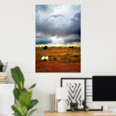 Poster Je partirai. (Bureau à domicile)