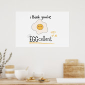 Poster je pense que vous êtes EGGcellent (Cuisine)