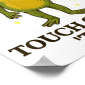 Poster Je peux avoir une touche de tisme (Coin)