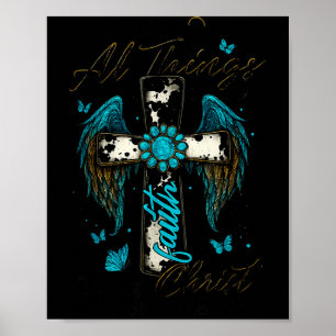 Poster Je peux faire toutes choses par Christ qui me fort