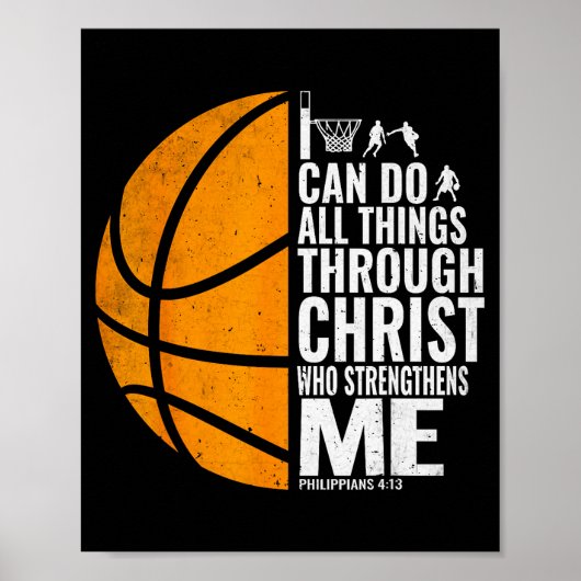 Poster Je peux faire toutes choses par Christ Tasse chrét (Devant)