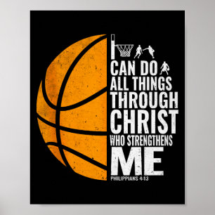 Poster Je peux faire toutes choses par le Christ Christia