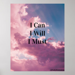 Poster Je Peux Le Faire