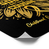 Poster Je Porte De L'Or Pour Mon Cousin - Gold Sunflower  (Coin)