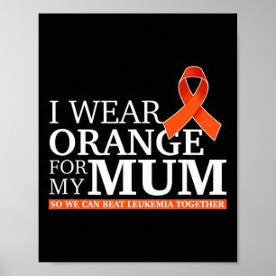 Poster Je Porte De L'Orange Pour Maman Pour Que Nous Puis