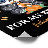 Poster Je Porte De L'Orange Pour Mon Frère Leucémie Sensi (Coin)