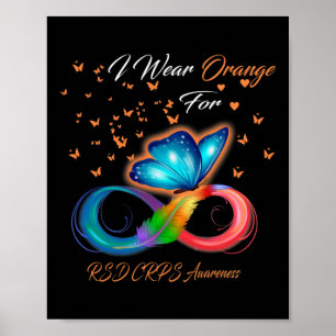 Poster Je Porte De L'Orange Pour Rsd Crps Sensibilisation