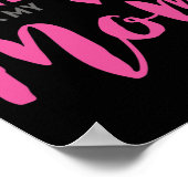 Poster Je Porte Du Rose Pour Ma Mère Sensibilisation Au C (Coin)