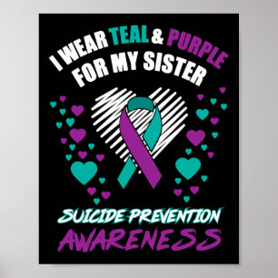 Poster Je Porte Du Tealandviolet Pour Ma Soeur Suicide Pr