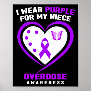 Poster Je Porte Du Violet Pour Ma Conscience De La Surdos