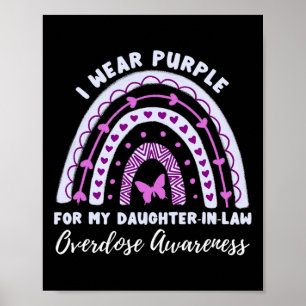 Poster Je Porte Du Violet Pour Ma Fille, Surdose De Droit