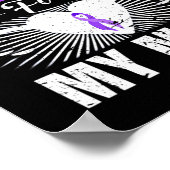 Poster Je Porte Du Violet Pour Ma Mère Constante De Sensi (Coin)