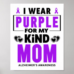 Poster Je Porte Du Violet Pour Ma Mère Heimerheimer Sensi