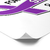 Poster Je Porte Du Violet Pour Ma Soeur 42 Lupus (Coin)