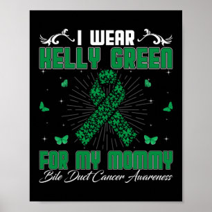 Poster Je Porte Kelly Green pour ma maman Bile Ducky Canc
