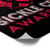 Poster Je Porte La Bourgogne Pour La Sensibilisation À La (Coin)