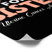 Poster Je Porte La Pêche Pour Mes Soeurs Académiciens Du (Coin)