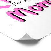 Poster Je Porte Le Rose Pour Ma Mère (Coin)