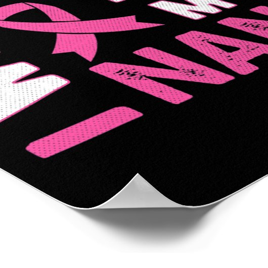 Poster Je porte le rose pour ma Nana Sensibilisation au c (Coin)