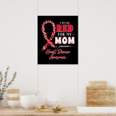 Poster Je Porte Le Rouge Pour Ma Mère (Cuisine)