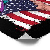 Poster Je Porte Turquoise Et Violet Pour Ma Soeur Suicide (Coin)