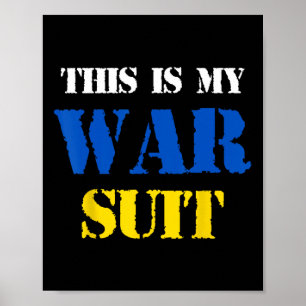 Poster Je porterai le costume quand cette guerre sera fin