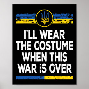 Poster Je porterai le costume quand cette guerre sera fin