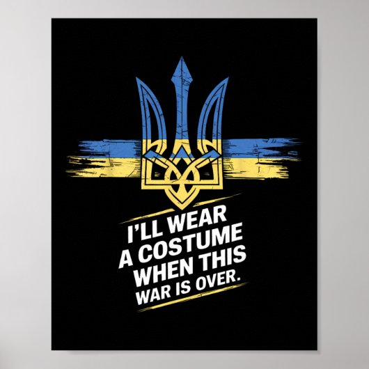 Poster Je porterai un costume quand cette guerre sera fin (Devant)